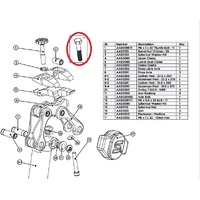 EESILK 2.0/+ - POST - CLAMP FRONT BOLT M6X1X32 (AAE0302)