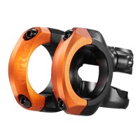 Stem Plus 35 | 50mm Length | 0 Rise | Black with Naranja Clamps (ST1UPA-109)